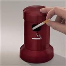 POST TABLE TOP SMOKERS POST THICK GAUGE WITH SILVER VEIN FINISH